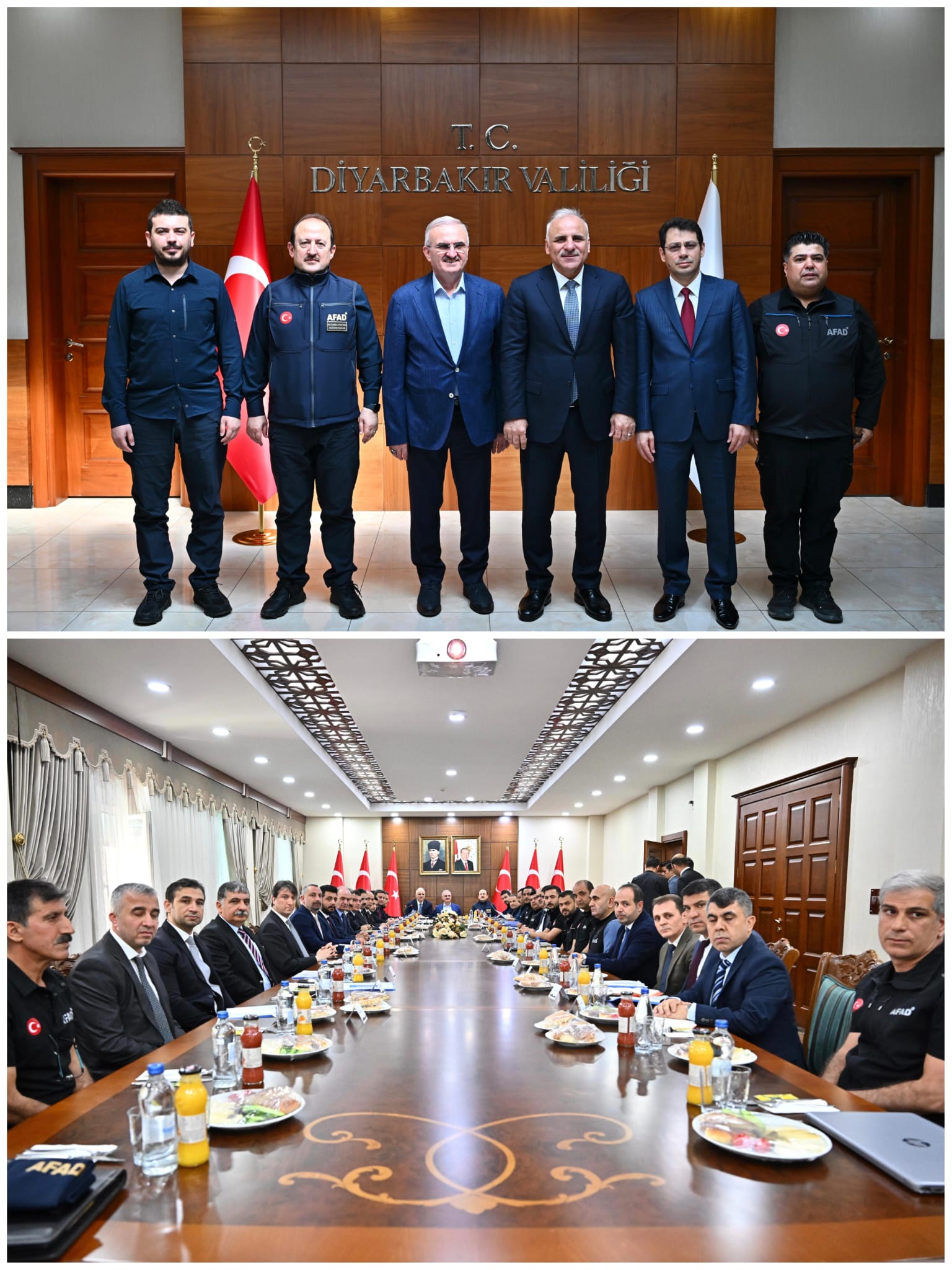 Bakan Yardımcımız Sn. Münir KARALOĞLU ve AFAD Başkanımız Sn. Ali Hamza PEHLİVAN' nın ilimizi ziyareti